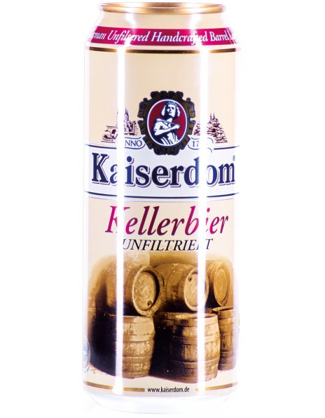 Пиво "Kaiserdom" Kellerbier, in can, 0.5 л