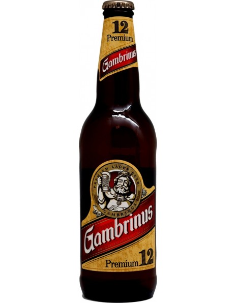 Пиво "Gambrinus" Premium, 0.5 л