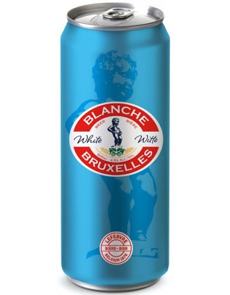Пиво Lefebvre, "Blanche de Bruxelles", in can, 0.5 л