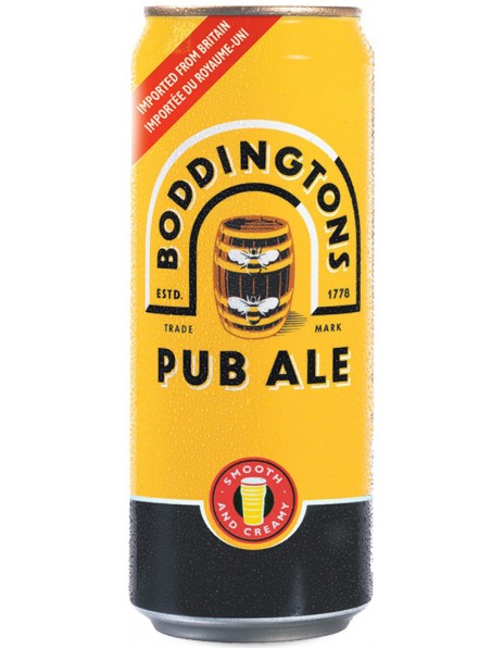 Пиво "Boddingtons" Pub Ale (with nitrogen capsule), in can, 0.5 л