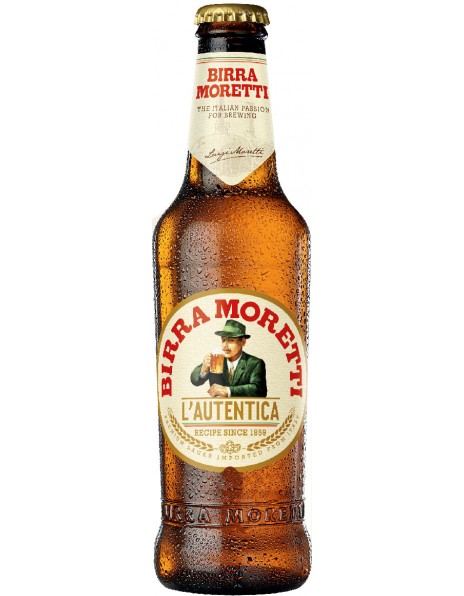 Пиво "Birra Moretti" L'Autentica, 0.33 л