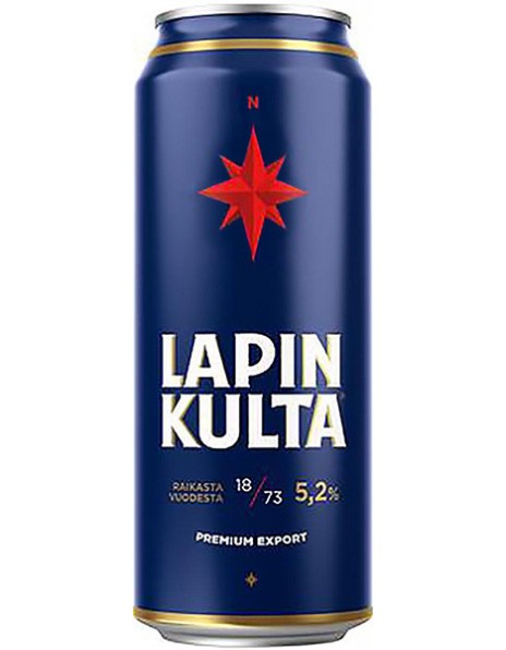 Пиво "Lapin Kulta" Premium Export, in can, 0.5 л