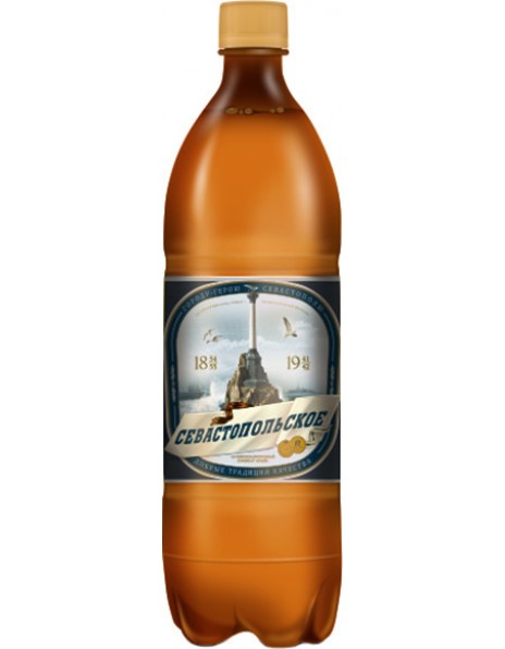 Пиво "Севастопольское", ПЭТ, 1 л