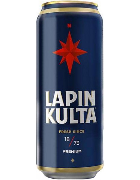 Пиво "Lapin Kulta" Premium (Russia), in can, 0.5 л