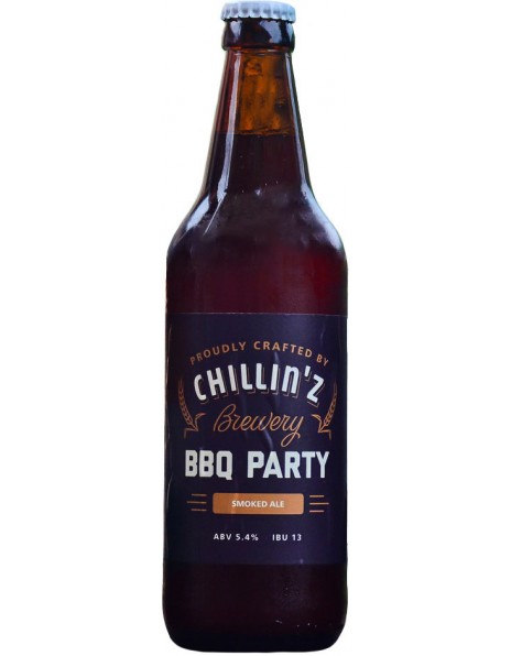 Пиво Chillin'z, "BBQ Party" Smoked Ale, 0.5 л