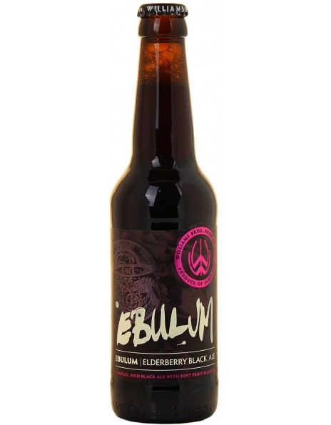 Пиво Williams, "Ebulum" Elderberry Black Ale, 0.33 л