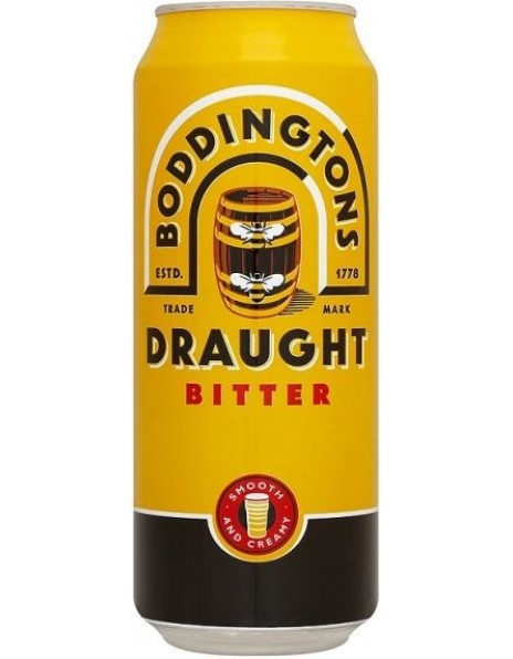 Пиво "Boddingtons" Draught Bitter, in can, 0.44 л