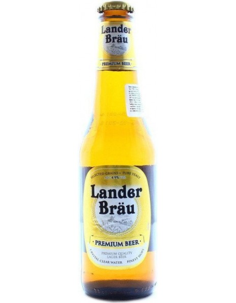 Пиво "Lander Brau" Premium Pilsner, 0.33 л
