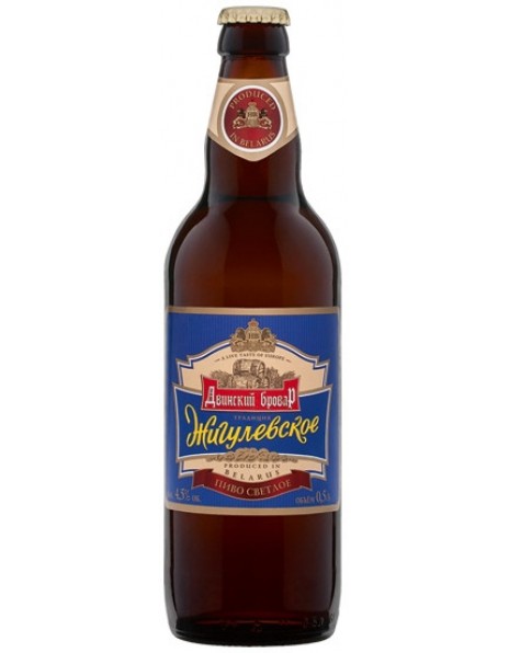 Пиво Dvinsky Brovar, "Zhigulevskoe" Tradiciya, 0.5 л