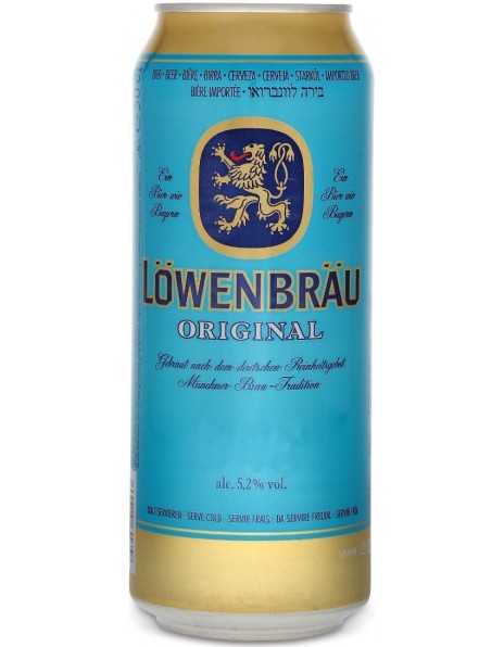 Пиво "Lowenbrau", in can (Russia), 0.45 л