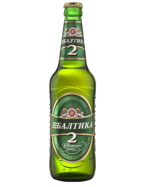 Пиво Балтика №2 Светлое, 0.47 л