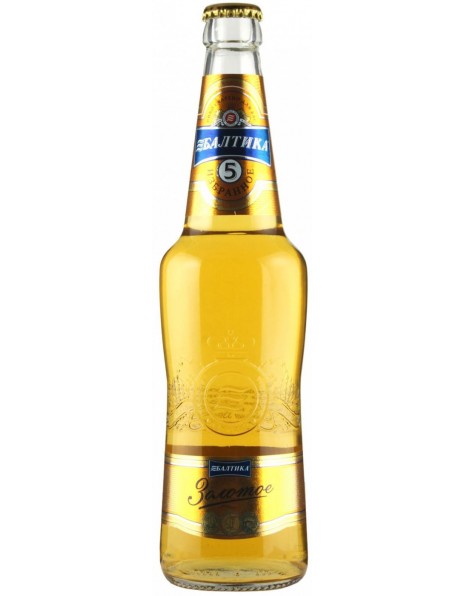 Пиво Балтика №5 Золотое, 0.47 л