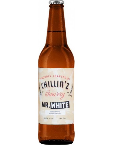 Пиво Chillin'z, "Mr. White", 0.5 л