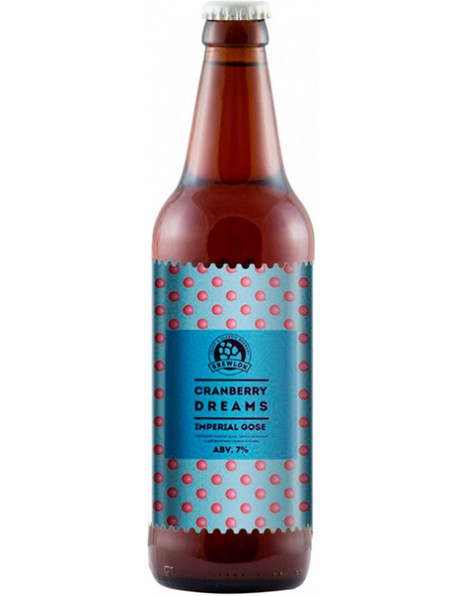 Пиво Brewlok, "Cranberry Dreams" Imperial Gose, 0.33 л