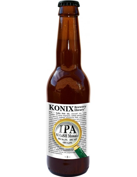 Пиво Konix Brewery, IPA "SMaSH" Mosaic, 0.33 л