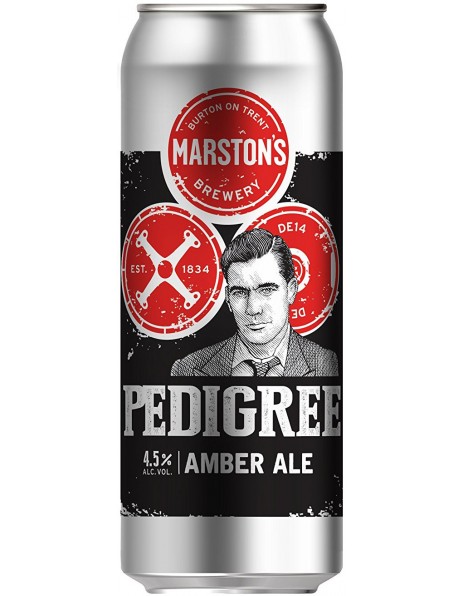 Пиво Marston's, "Pedigree", in can, 0.5 л