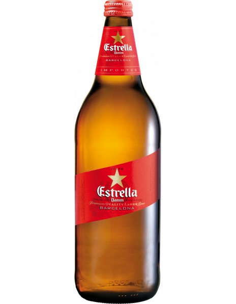 Пиво "Estrella Damm", 1 л