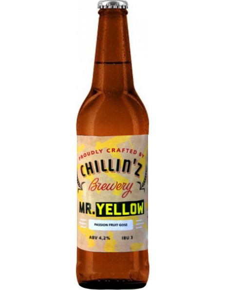 Пиво Chillin'z, "Mr. Yellow", 0.5 л