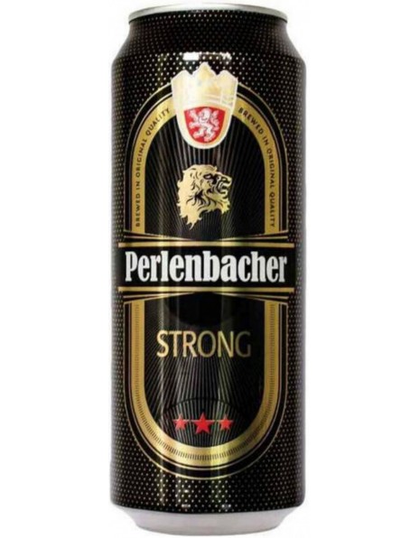 Пиво "Perlenbacher" Strong, in can, 0.5 л