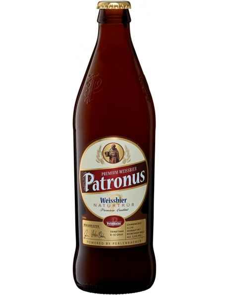 Пиво "Patronus" Weissbier Naturtrub, 0.5 л