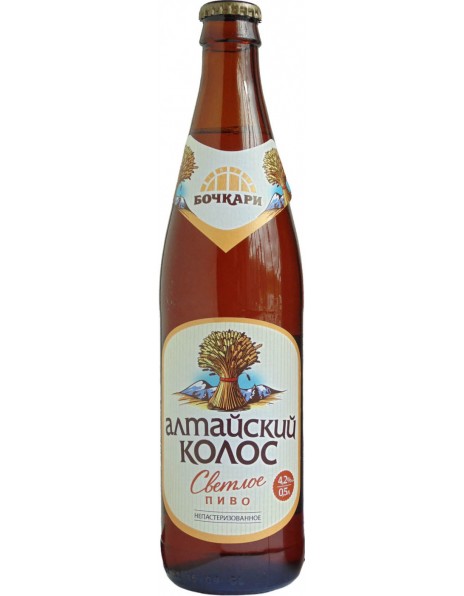 Пиво Бочкари, "Алтайский колос", 0.5 л