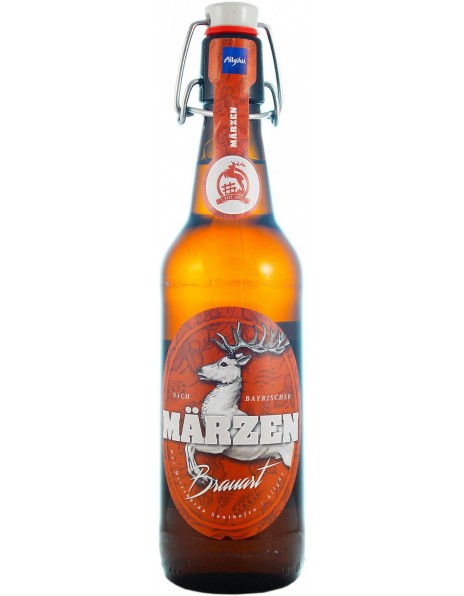 Пиво Der Hirschbrau, Marzen, 0.5 л